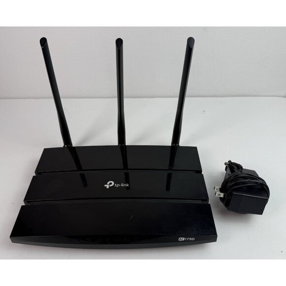TP-Link Archer C7 AC1750 Full Gigabit Wireless Dual-Band Router - Black v5.8 GUC - Picture 1 of 9